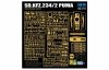 Rye Field Model 5110 Sd.Kfz.234/2 Puma with engine parts 1/35